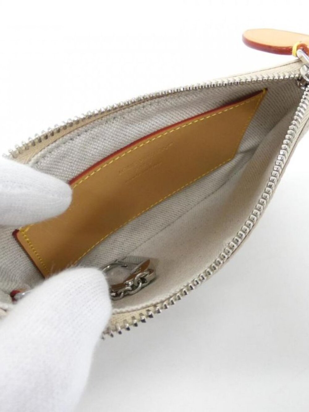 Louis Vuitton Monogram Heritage Card Key Case Pochette Cles S Coin & Lin - Picture 7 of 7